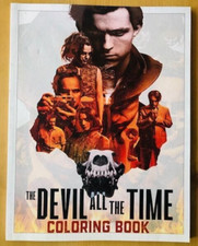 THE DEVIL ALL THE TIME COLORING BOOK - P/B