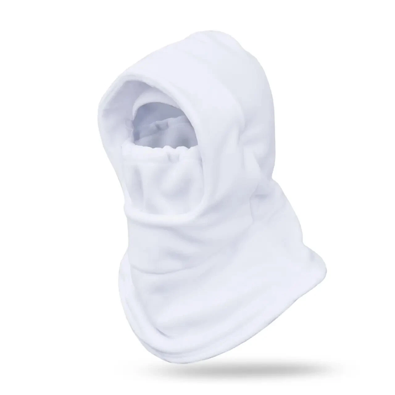 Fleece set cap + balaclava white cap balaclava tactical military balaclava 💛💙