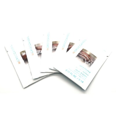 5 x Moroccanoil Rich Hydration Body Souffle Argan Oil 0.17 oz ( Sample Packets)