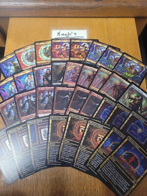 mtg showcase cards legal Decks & More Magic The Gathering Secret Lair: Showcase: Streets of New Capenna (Gilded Foil Edition), Multicoloured : Toys & Games Search your library for an artifact or enchantment card Mtg - Lot Of 170