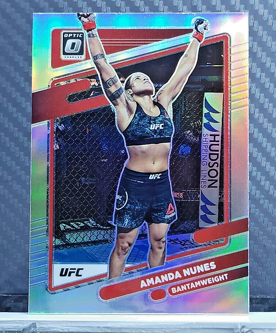 Amanda Nunes 2022 Donruss Optic HOLO PRIZM SP UFC #15