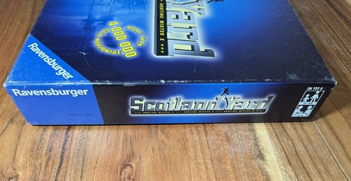 Scotland Yard Brettspiel zum Fangen von Mr. X Ravensburger Vintage 2000 komplett LESEN - Bild 7 von 7