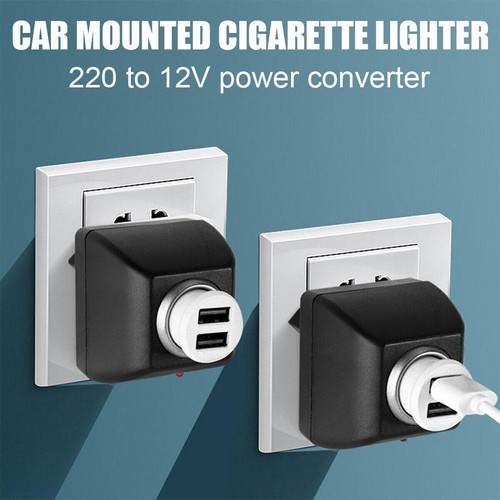 Car Cigarette Lighter Charger 220V Mains Plug to 12V Power Adapter 2024 - Picture 6 of 18