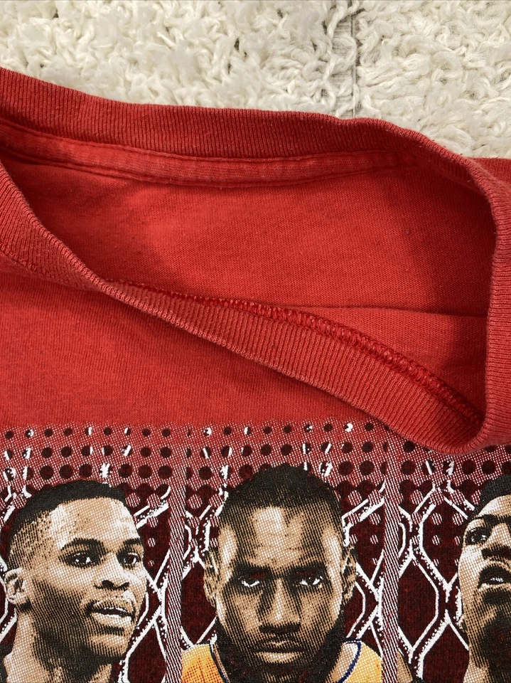 Camiseta Team Lebron Team Steph Para Hombre Grande KD Harden Westbrook Giannis más NBA Foto 4 de 4
