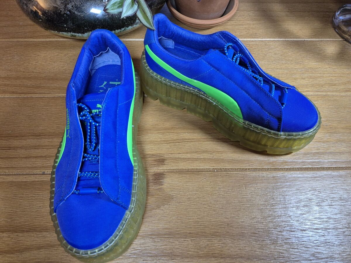 Size 5.5 - PUMA Fenty x Cleated Creeper Surf Dazzling Blue W