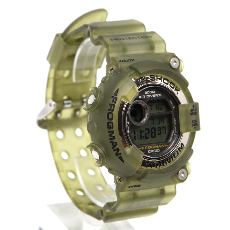 Casio G-Shock Frogman DW-8200MS-8T Digital gray Rare Good Casio G-Shock Frogman DW-8200MS-8T Digital gray Rare Good