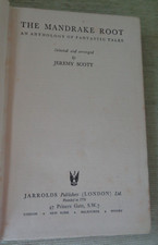 Hardback book - 'The Mandrake Root' Anthology selected by Jeremy Scott (1946)