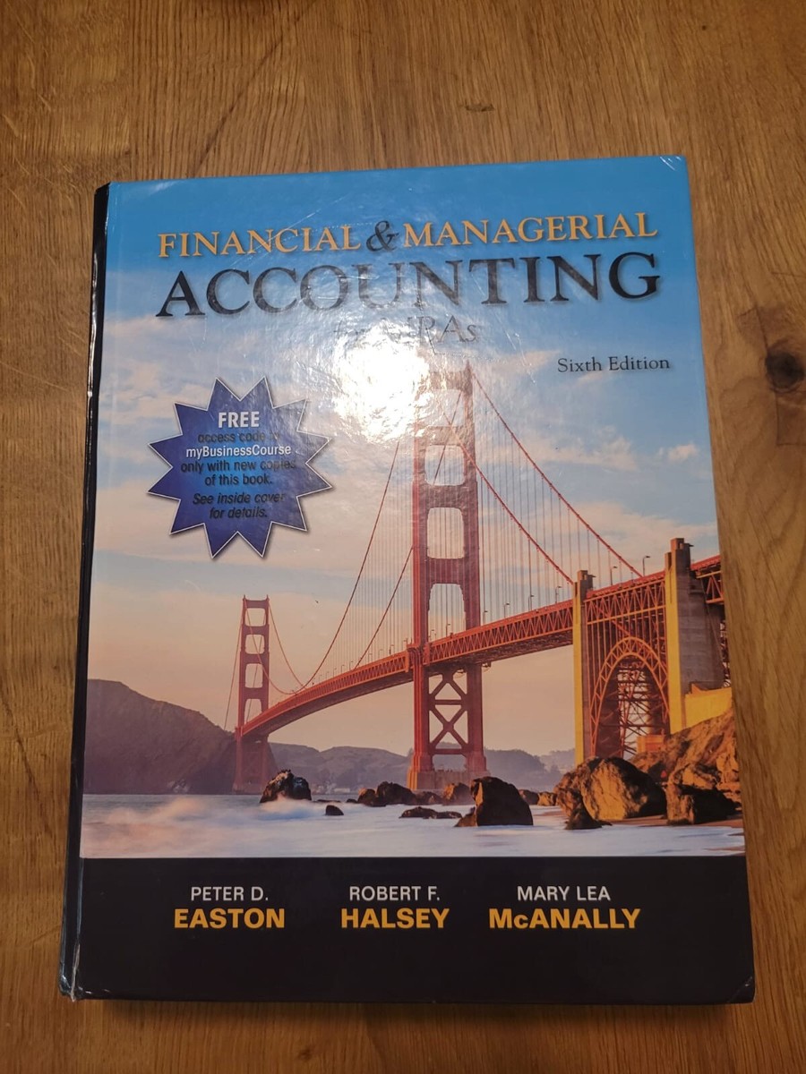 Financial & Managerial Accounting for MBAs 6th Ed. | eBay
