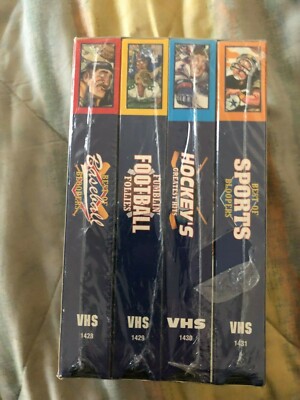 Best of Sports Bloopers 4-Pack [VHS], New, Free Ship