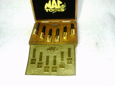 MAC TOOLS LIMITED 24K GOLD PLATED YR. 2000- SOCKET DRIVE ALLEN