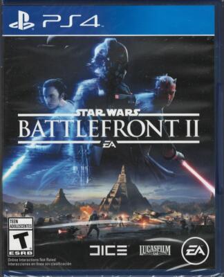 Star Wars Battlefront II (LATAM) PS4 (Brand New Factory Sealed US Version) PlayS
