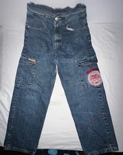 Phat Farm Denim Jeans Embroidery Youth Size 14 Cool