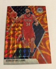 2019/20 Panini Mosaic ORANGE REACTIVE Prizm KENRICH WILLIAMS Pelicans #176