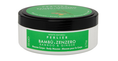 Perlier Bamboo & Ginger Hydrating Body Mousse 200 ml 6.7 fl. oz. New & Sealed