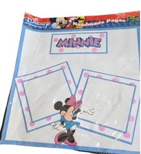 Disney Magical Memories Handmade pages 12x12 scrapbook page Minnie Mouse