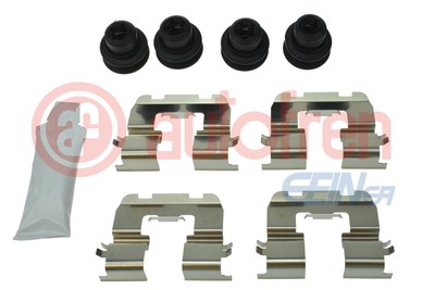 Autofren Seinsa D43190A Accessory Kit, Disc Brake Pad for Fiat