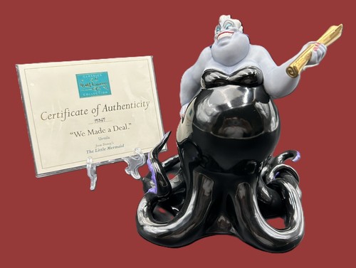 WDC The Little Mermaid Ursula "We Made A Deal" Figurine, With COA