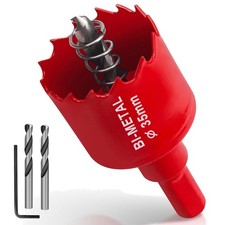 Lochsäge 35mm Holz Gips PVC Trockenbau Bohrkrone M42 Bi-Metall Werkzeug