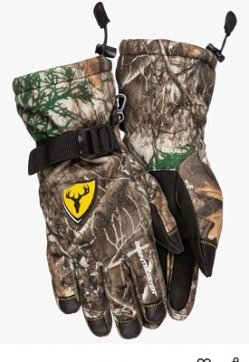 Scent Blocker Whitetail Pursuit Windblocker Insulated Hunting Gloves Size Medium