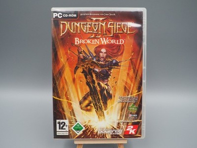 Dungeon Siege II Broken World PC CD sehr gut mit Handbuch RPG Addon