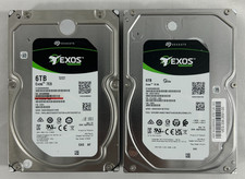 LOT OF 2 Seagate Exos 7E8 6TB 3.5" 7.2K | SAS HDD Enterprise HDD |Tested | Wiped