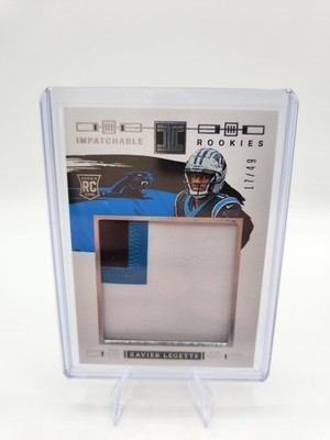 2024 Panini Impeccable - Impatchable Rookies Xavier Legette #IR-XLE /49 