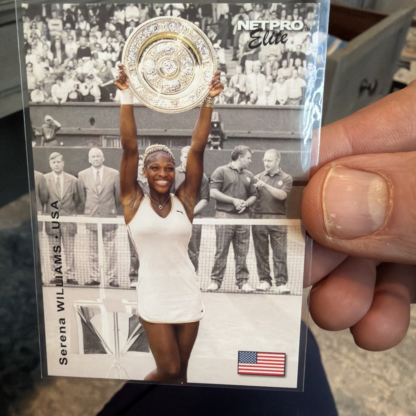 2003 NETPRO SERENA WILLIAMS ELITE EVENT STARTER EDITION ROOKIE RC #S4