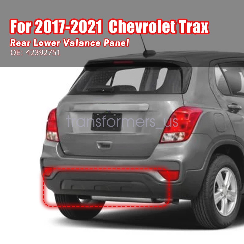 42392751 Rear Bumper Fascia Lower Skid Plate For Chevrolet Trax 2017 ...
