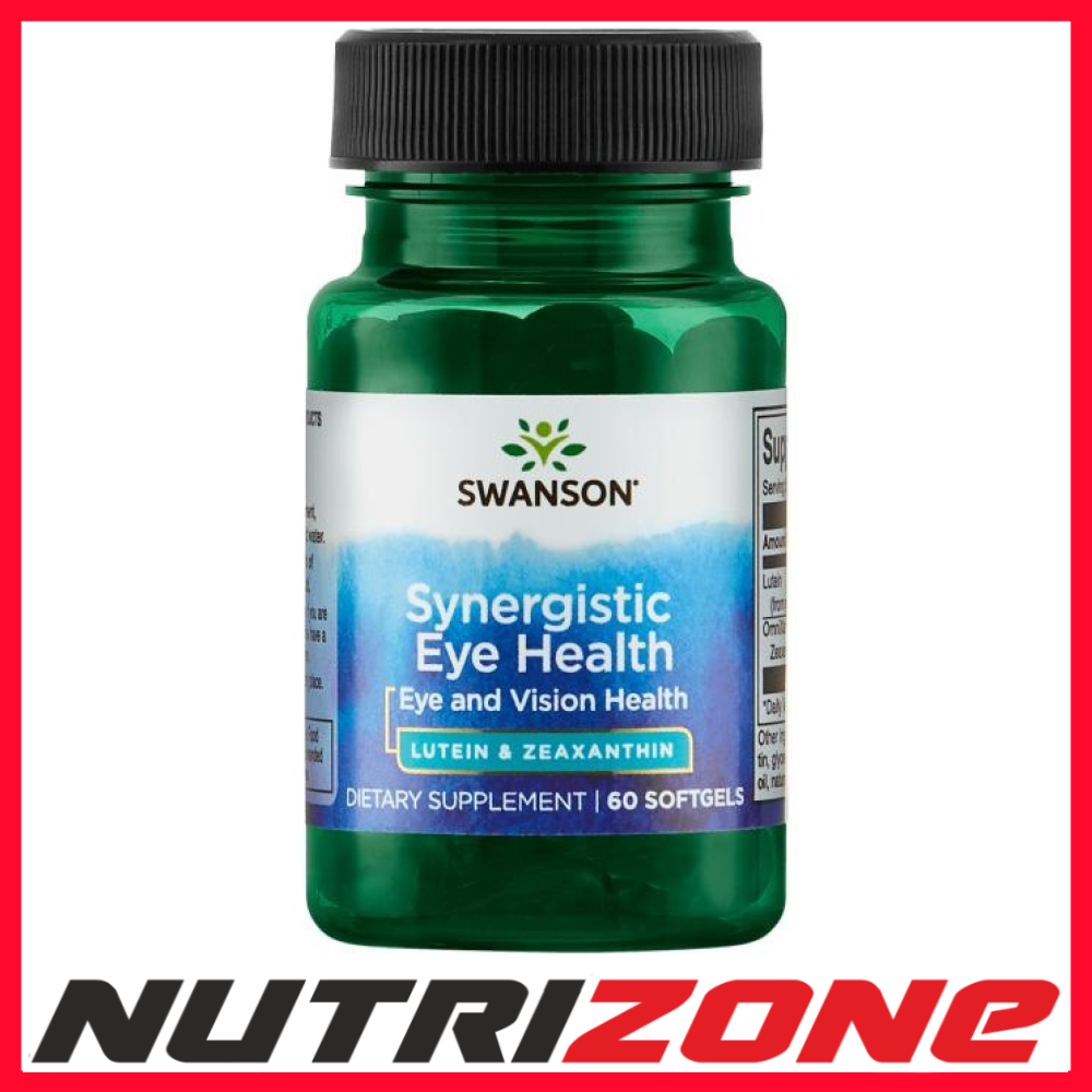 Swanson Synergistic Eye Health Lutein & Zeaxanthin - 60 softgels
