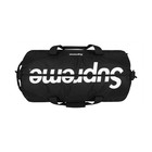RARE Supreme Black Logo Duffle Bag OS Polyester Zip Adjustable Strap SS17 — photo 1