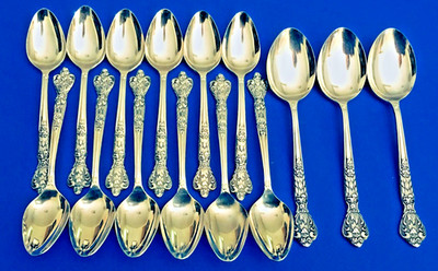 MSI Japan Versailles Stainless 12 Soup Spoon 7 '' + 3 Serving spoons ...C- pixs