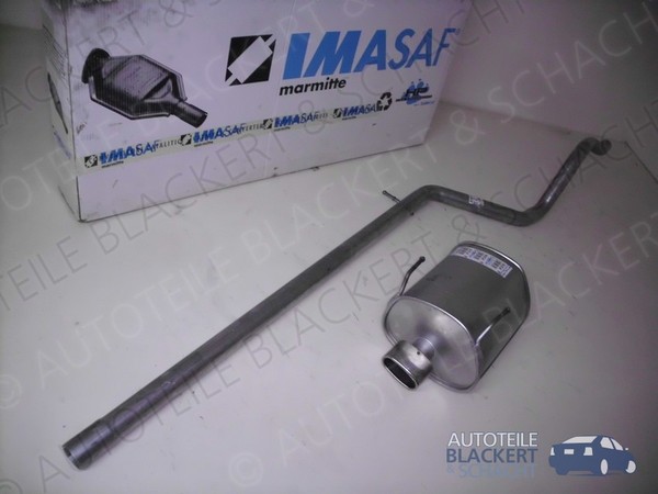 Imasaf Auspuffset für Fiat 500+Cabrio 1.3 D Multijet 04/2012- | Rohr+Esd+Blende-image