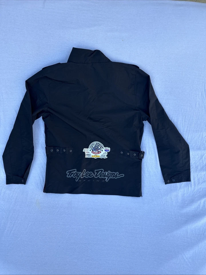 Chaqueta polar polar negra Troy Lee Designs Ricky Johnson Offroad GP talla 2XL Foto 4 de 4