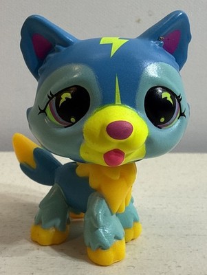Littlest Pet Shop BLACK LIGHT PETS Series 2 G7 #273 HUSKY NEW NO PACKAGE
