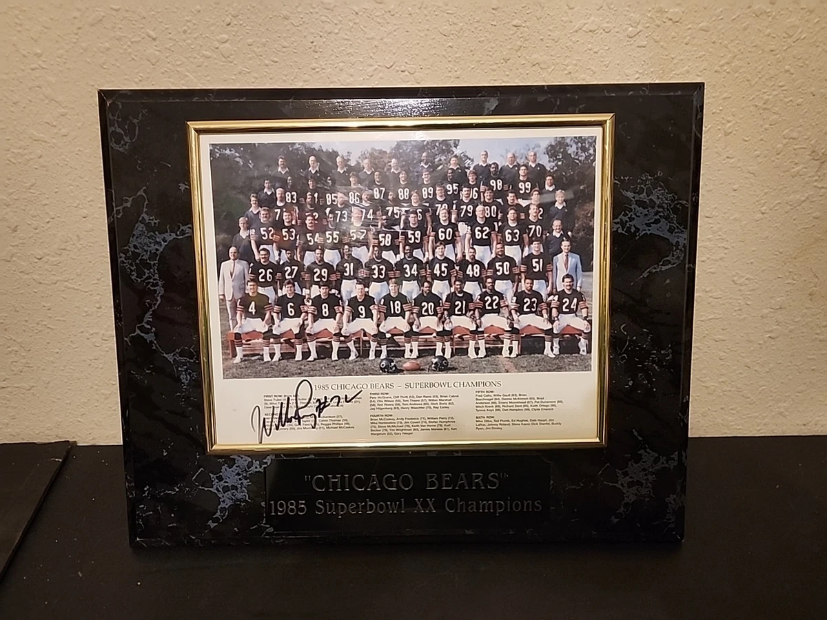Super Bowl Chicago Bears NFL Plaques for sale | eBay