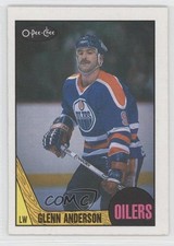 1987-88 O-Pee-Chee Glenn Anderson #199 HOF 1s7