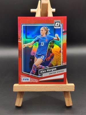 2023-24 Panini Donruss - Alex Morgan USA - Donruss Optic Red Prizm /299