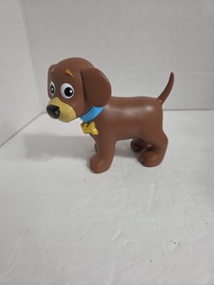 VTG 2003 Mattel Viacom Perrito Dog Puppy Figure Dora The Explorer Mini Vinyl Toy
