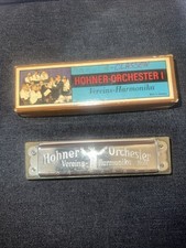 Vintage German Hohner Orchester Harmonica from 1937-39 in Key "C"
