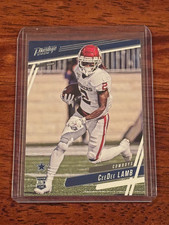 CeeDee Lamb 2020 Prestige Rookie Rc Card #218 Dallas Cowboys. rookie card picture