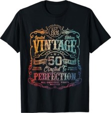 Vintage 1976 Limited Edition Shirt 50 Year Old 50th Birthday T-Shirt