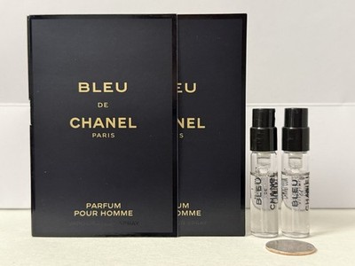 CHANEL Bleu De Chanel PARFUM Pour Homme Men's Sample Sprays .05oz