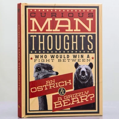 Curious Man Thoughts: The Funny Gift Book For Men