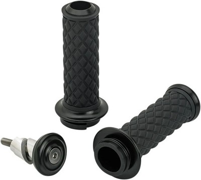 BILTWELL 6605-201-01 GRIFFE ALUMICORE TBW 1'' SCHWARZ GRIFF