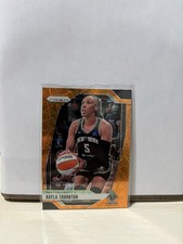 2024 Panini Prizm WNBA #90 Kayla Thornton Ice Orange Prizms
