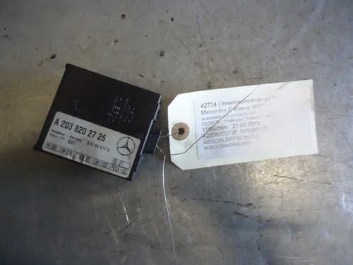 Mercedes C-Klasse W203 Innenraumsteuerger�t A2038202726 42734