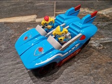 Paw Patrol Mighty Pups Twins Ella & Tuck Split Vehicle, Working Sounds & Lights!