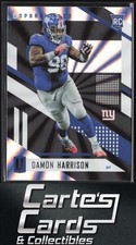 Damon Harrison 2017 Panini Unparalleled #107 Rainbow Spikes New York Giants RC