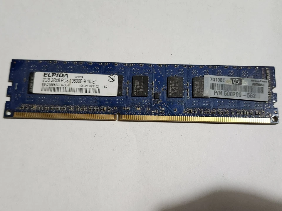 8GB ( 2GBx4 ) Major Brands DDR3 PC3-10600 1333MHz Desktop Memory RAM     Tested - Image 3 of 3