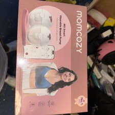 Momcozy S12 9-Levels Double Wearable Breast Pump - White